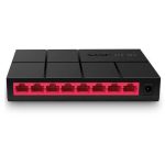 Switch de Rede Mercusys MS108G Mini 8 Portas Gigabit UnManaged