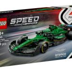 LEGO Speed Champions Carro de Corrida Aston Martin Aramco F1® AMR24 Idades 10+ 269 Peças Item 77245