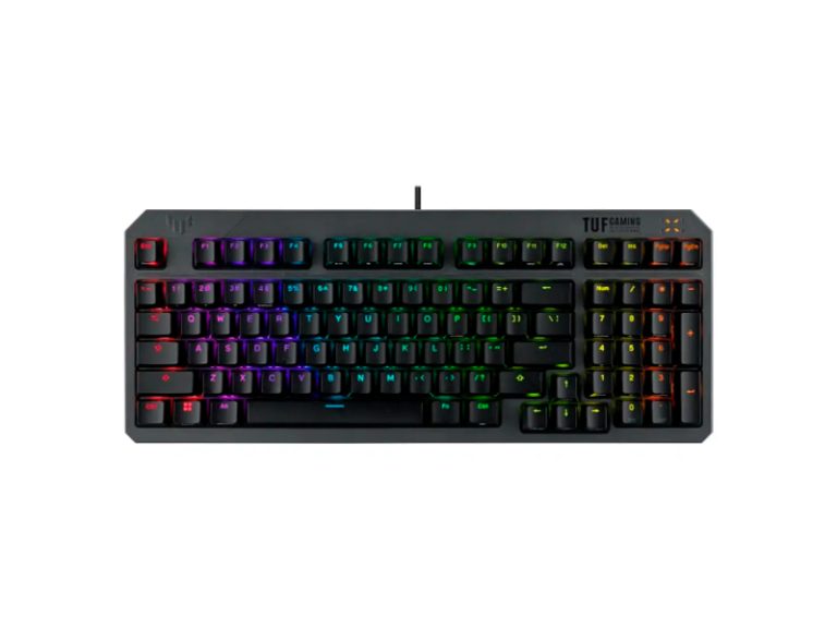 Teclado Mecânico Asus TUF Gaming K3 Gen II RGB PT Optical-Mechanical Switch Preto
