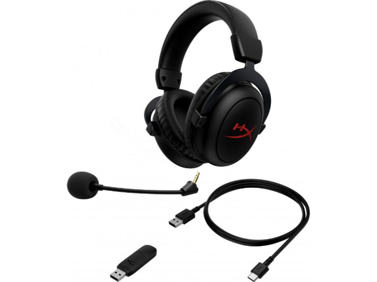Headset Gaming HyperX Cloud II Core Wireless Preto