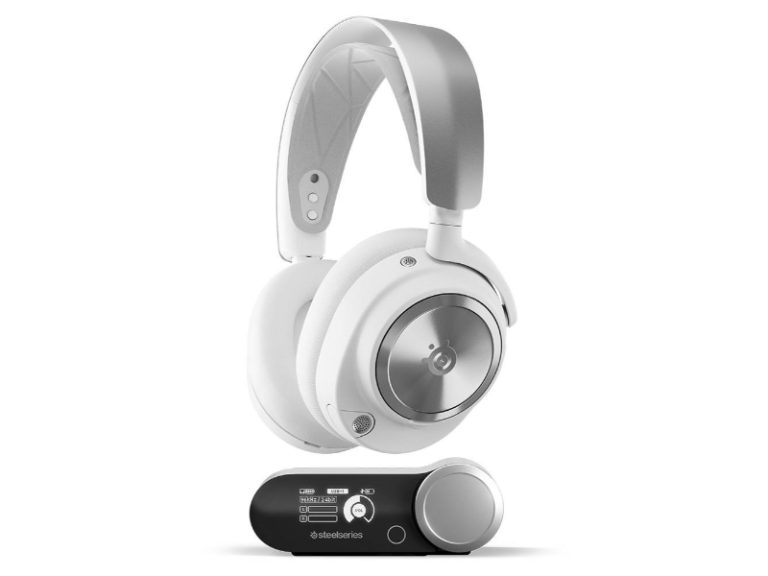 Headset Steelseries Arctis Nova Pro Wireless/Bluetooth Gaming Branco