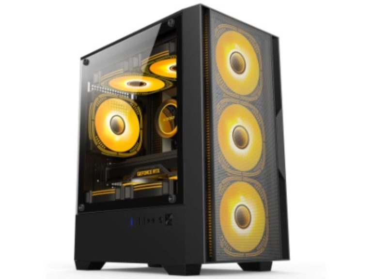 MEGA PC GAMING AMD Ryzen 5 5500 | RX 9060 XT OC 8GB | 8GB RAM | 512GB SSD