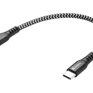 Cabo USB-C Sandberg Survivor Cable 0.2m 100W