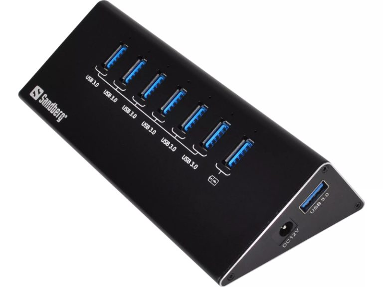 hub-usb-3-sandberg-6-1-portas-superspeed-metal-alimentacao-ac