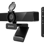 2-webcam 4k uhd 3840x2160 8mp lente vidro autofocus zoom 4x pan tilt telecomando mute flip microfone duplo omnidireccional cancelamento ruido tampa privacidade rosca tripe usb-c usb-a 2m