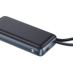 3---powerbank 20000mah 74wh polimero litio cabo usb-c integrado 67w porto usb-c 67w usb-a 225w ecra pass-through 403g aprovado aviao