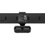 5-webcam 4k uhd 3840x2160 8mp lente vidro autofocus zoom 4x pan tilt telecomando mute flip microfone duplo omnidireccional cancelamento ruido tampa privacidade rosca tripe usb-c usb-a 2m