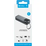 6-powerbank 20000mah 72wh cabo usb-c integrado 100w porto usb-c 100w total 130w usb-a 225w ecra pass-through 500g aviao