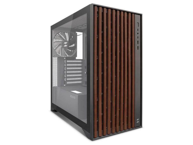 Caixa ATX Zolyd Dynaria Vidro Temperado Preta