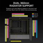 Caixa CORSAIR FRAME 4000D MID-TOWER Preto