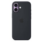 Capa em silicone com MagSafe para iPhone 17 Preto