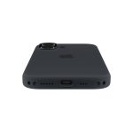 Capa em silicone com MagSafe para iPhone 17 Preto