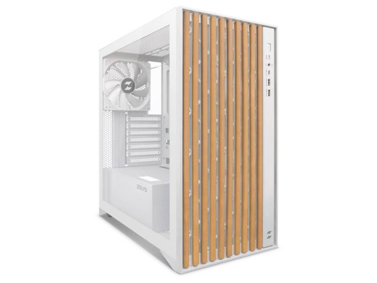 Caixa ATX Zolyd Dynaria Vidro Temperado Branca