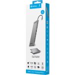 caixa---docking station usb-c com hdmi e vga para dois monitores diferentes