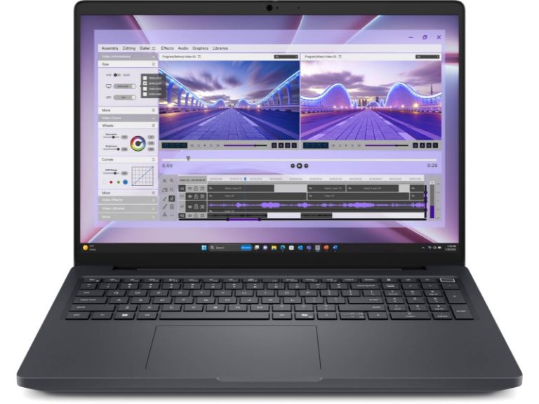 Workstation portátil Dell Pro Max MC16250 com Intel Core Ultra 7 e gráfica NVIDIA RTX Pro