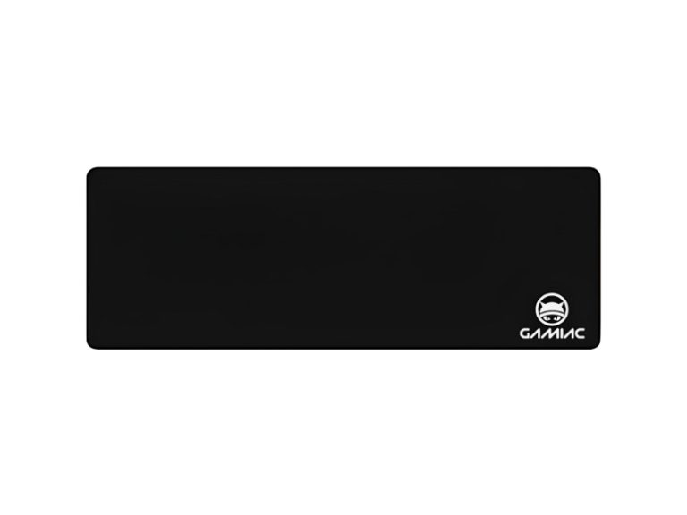 Tapete gaming GAMIAC 2XL10 900×350 mm com superfície em tecido e base antiderrapante