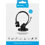 headset bluetooth sandberg wireless office pro plus 9