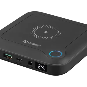 powerbank all-in-1 laptop 24000mah 88wh da sandberg
