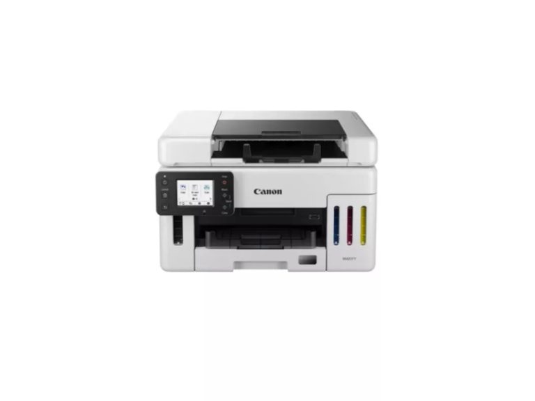 Canon MAXIFY GX6550 com conectividade Wi‑Fi e Ethernet