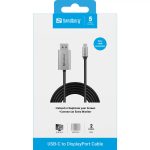 3--caixa--Cabo USB-C para DisplayPort Sandberg 2M