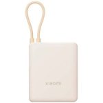 Powerbank Xiaomi 33W 10000mAh c/ Cabo Integrado Bege