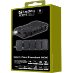 5-Powerbank Solar Sandberg 5-Panel 10000