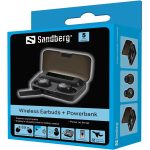 5 - caixa - Auriculares Sem Fios Sandberg Earbuds + Powerbank