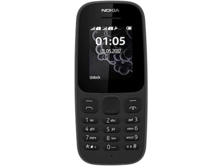 Telemóvel Nokia 105 DS Preto