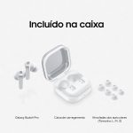 Auriculares Samsung Galaxy Buds 4 Pro Bluetooth Branco
