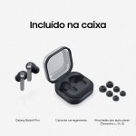 Auriculares Samsung Galaxy Buds 4 Pro Bluetooth Preto