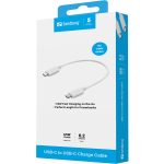 Cabo USB-C Sandberg Carregamento 65W 20cm