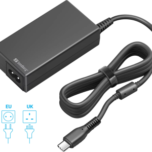 Carregador AC USB-C PD 65W Sandberg EU+UK