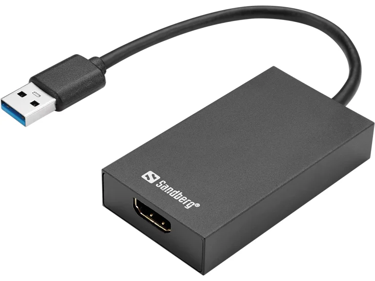 Conversor USB 3.0 para HDMI Sandberg