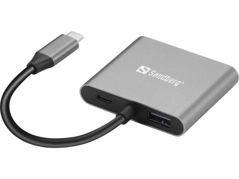 Dock USB-C Sandberg 2x HDMI + USB + Power Delivery