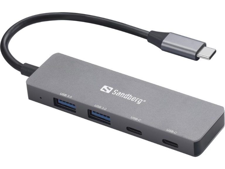Hub USB-C Sandberg 2xUSB-A 2xUSB-C