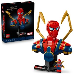 LEGO Super Heroes Busto do Iron Spider-Man Idades 18+ 379 Peças Item 76326