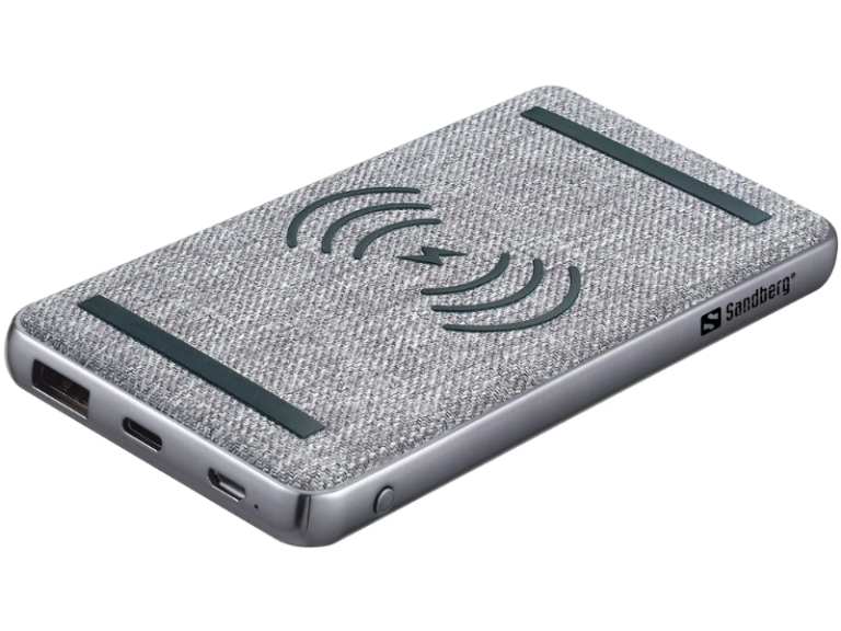 Powerbank Sem Fios Sandberg 10000 PD20W Wireless