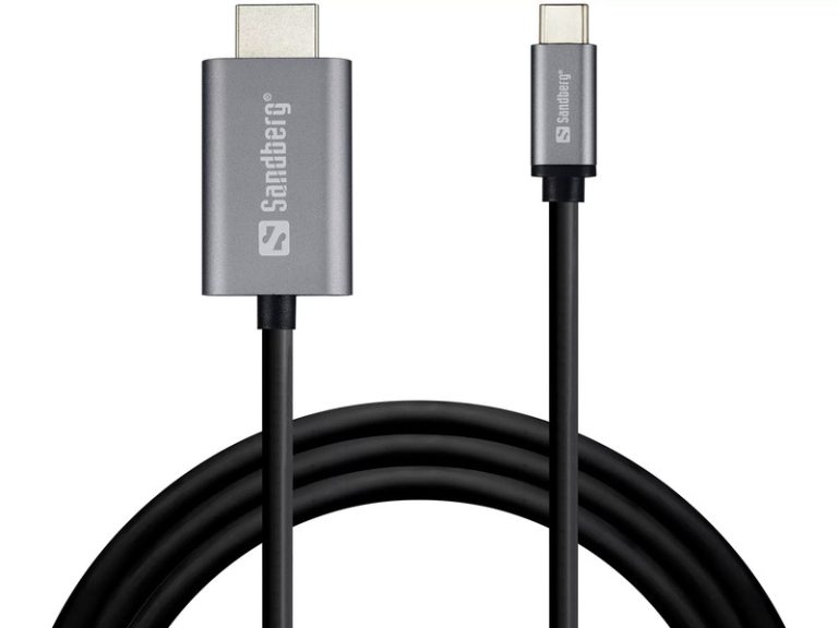 cabo usb-c para hdmi sandberg 2m 4k