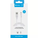 caixa1 - Cabo MicroUSB Sandberg Sync e Carregamento 1m