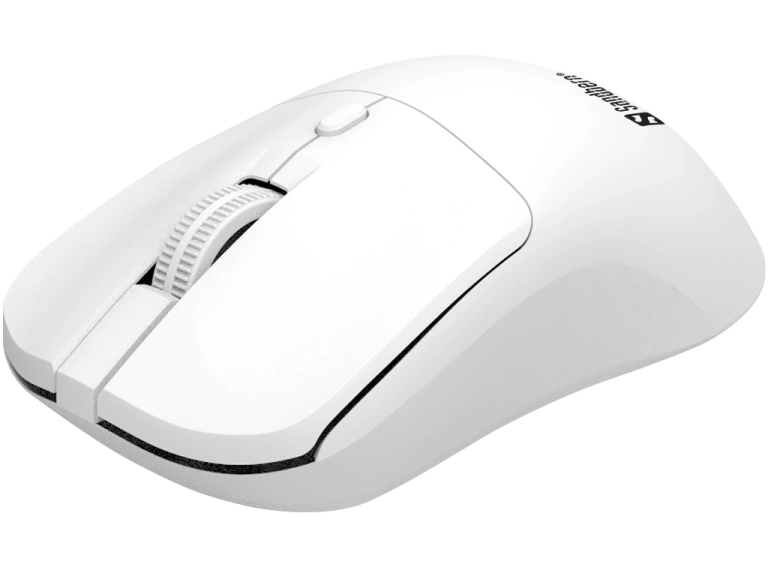 rato sem fios branco 1600 dpi dongle usb