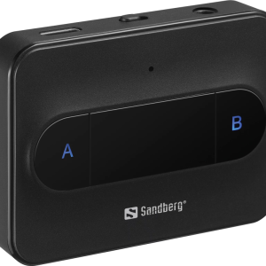 transmissor bluetooth 2 auscultadores sandberg bt link