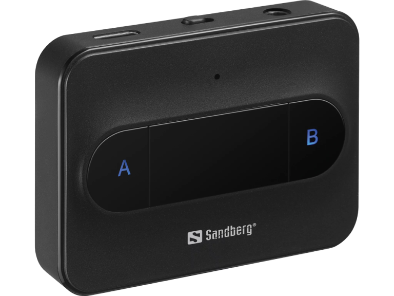 transmissor bluetooth 2 auscultadores sandberg bt link