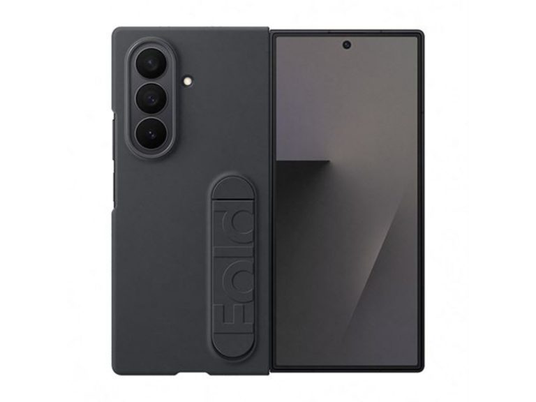 Capa de Silicone Original SAMSUNG Galaxy Z Fold 7 Preta