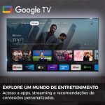 TV Haier 75" QLED UHD 4K H75S80FUX Google TV - 190cm