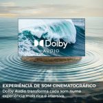 TV Haier 75" QLED UHD 4K H75S80FUX Google TV - 190cm