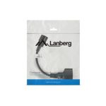Cabo Alimentação Lanberg lec/Schuko C14 Fêmea 20cm