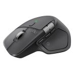 Rato Logitech MX Master 4 Rato Ergonómico Sem Fios RF + Bluetooth 8000 DPI com 8 Botões Grafite