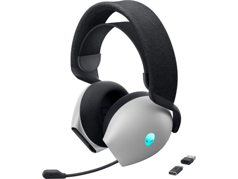Auscultadores Gaming DELL Alienware AW725H Tri-Mode Wireless PC, Xbox, PS5 e Switch Branco