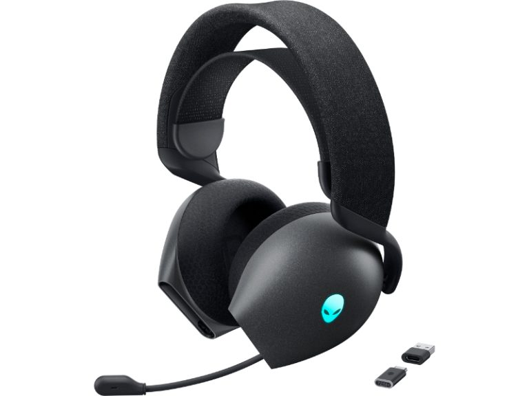 Auscultadores Gaming DELL Alienware AW725H Tri-Mode Wireless PC, Xbox, PS5 e Switch Preto