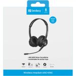 Auscultadores Sandberg Wireless Headset ANC+ENC Preto (3)